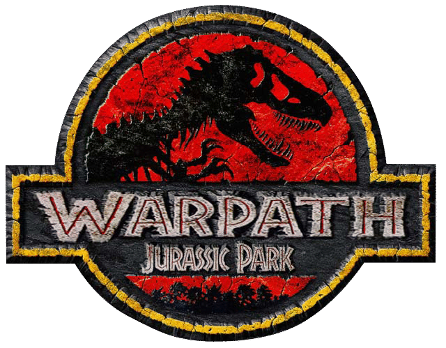 Warpath Jurassic Park logo for Playstation
